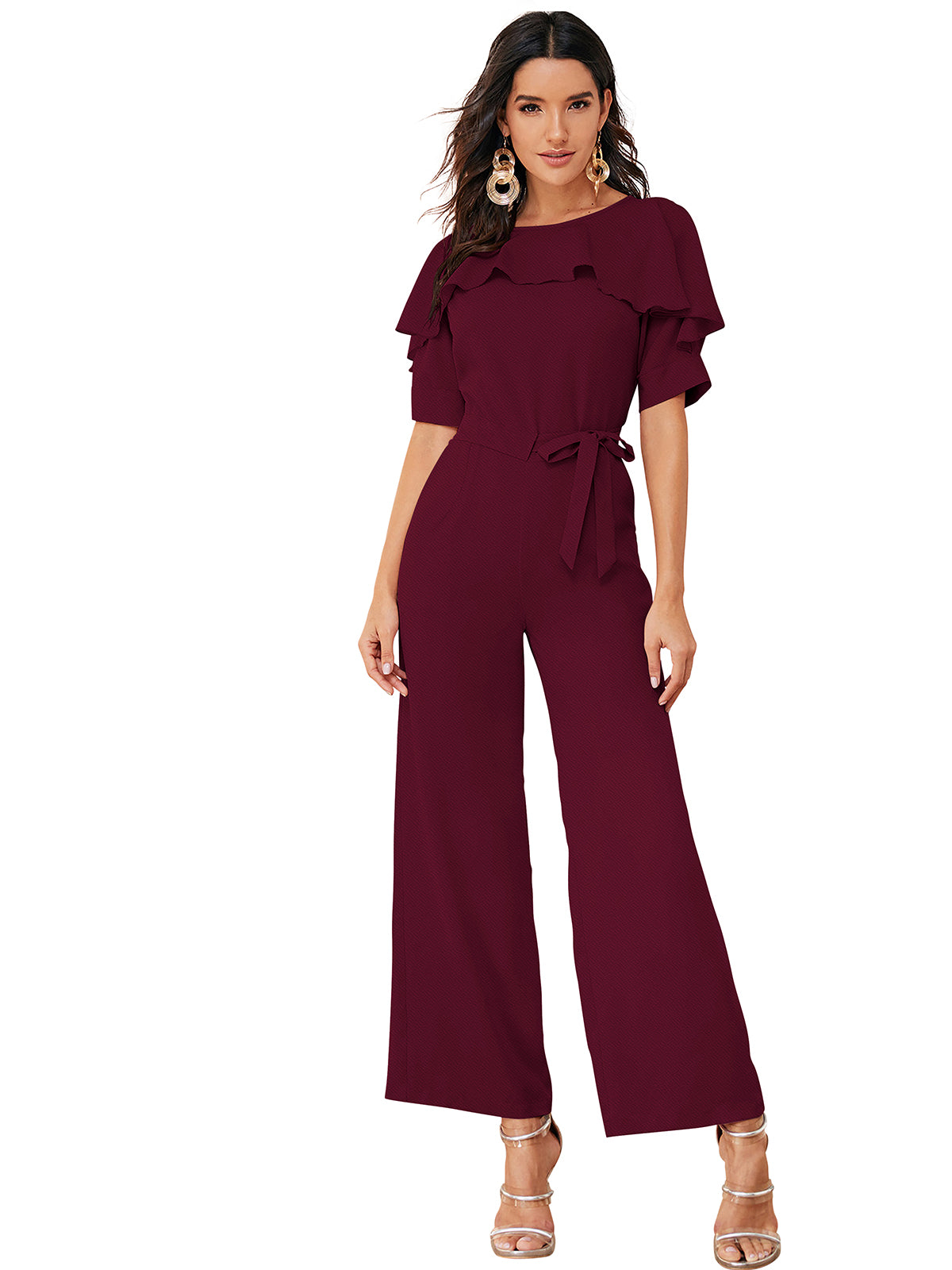 Dhunki 2841 – Designer Jumpsuit with Belt