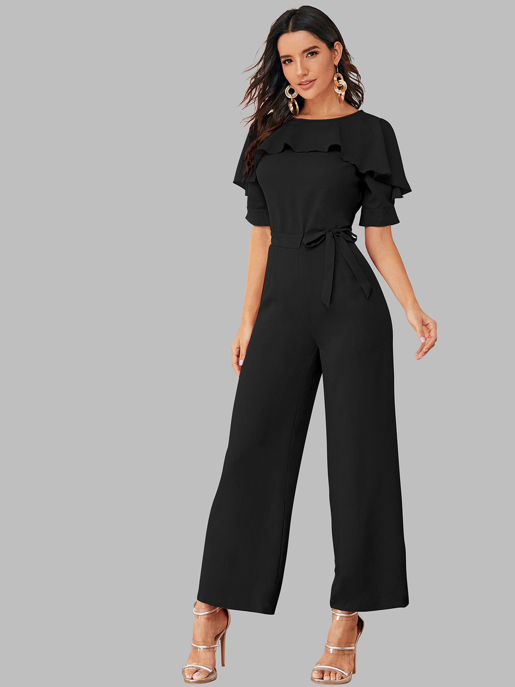 Dhunki 2841 – Designer Jumpsuit with Belt