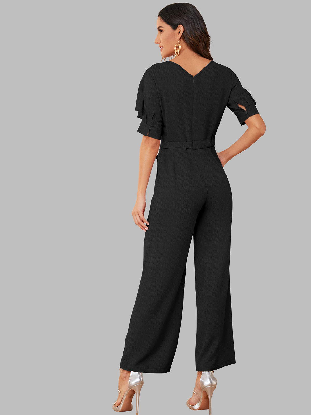 Dhunki 2841 – Designer Jumpsuit with Belt
