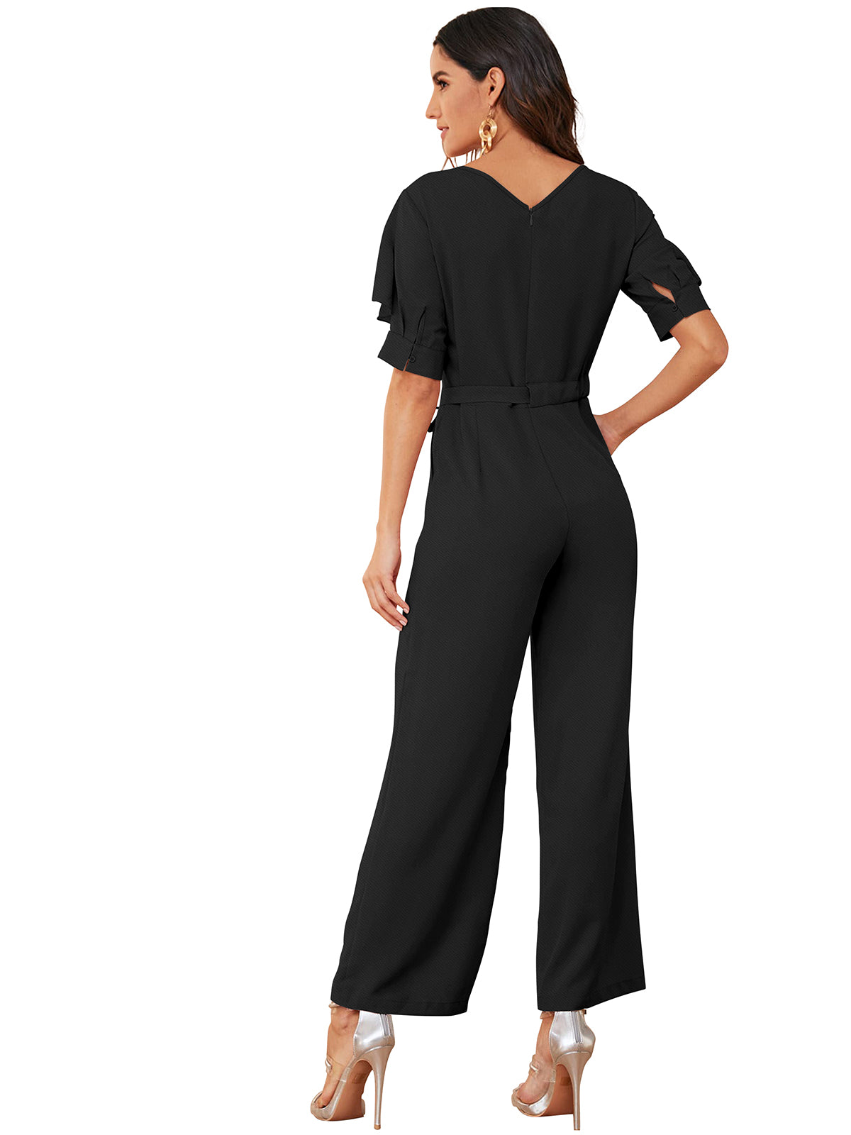 Dhunki 2841 – Designer Jumpsuit with Belt
